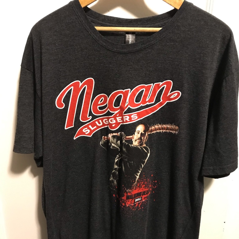 Walking Dead Negan Sluggers Graphic Tee. Men’s L.
